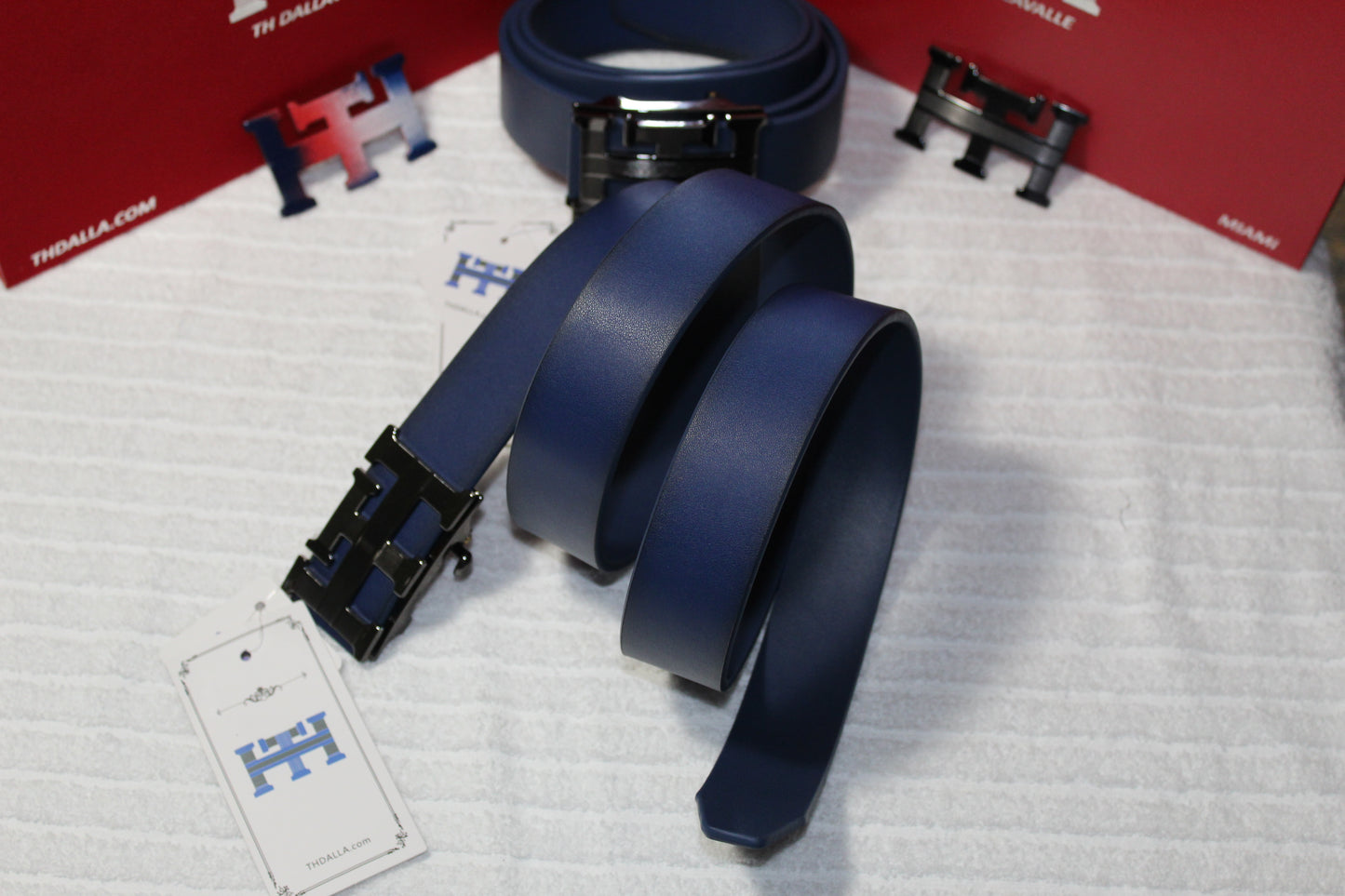 THDALLA belt in Navy