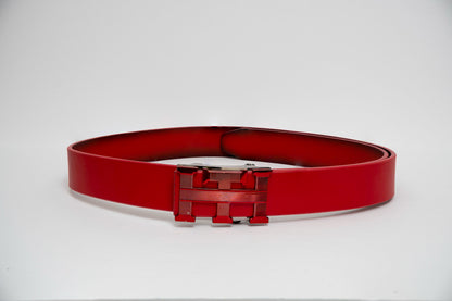 THDALLA reversible belt in Red